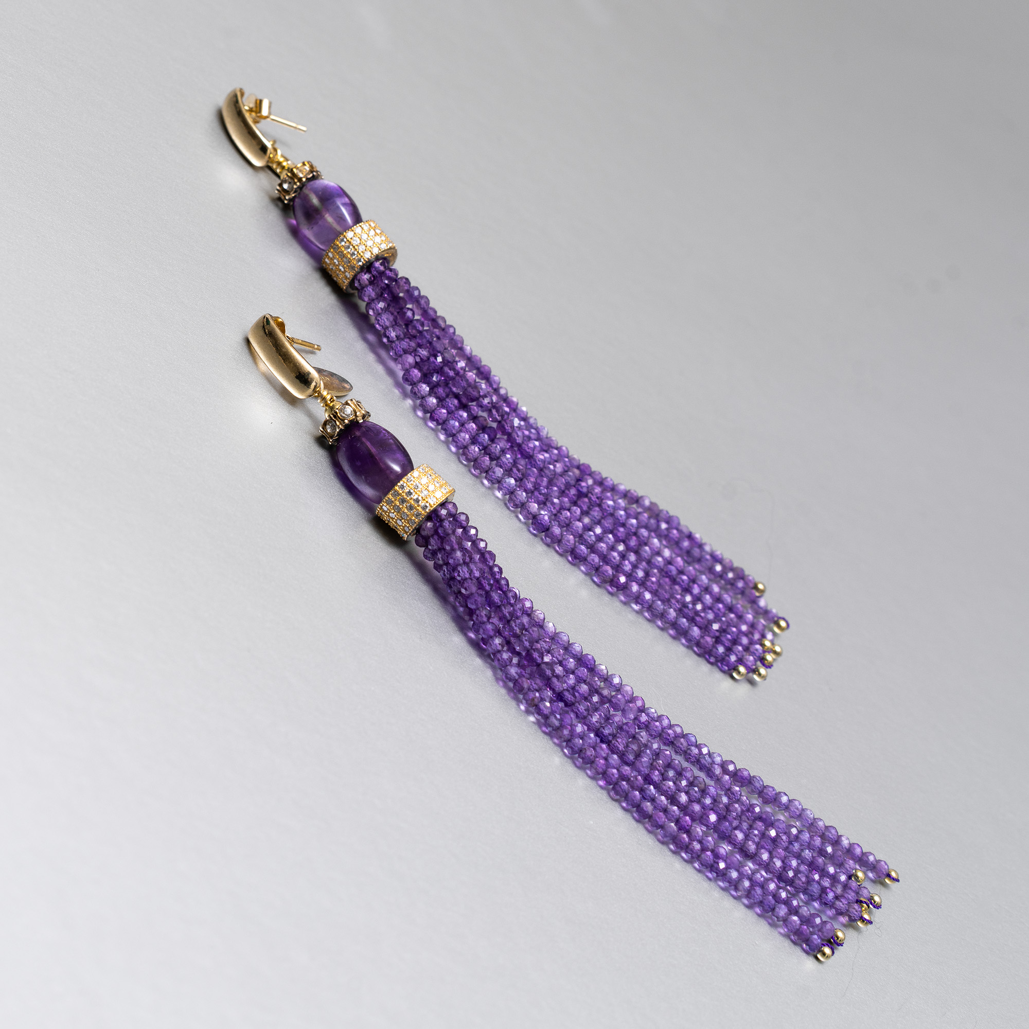 Fleur Violette Ohrringe