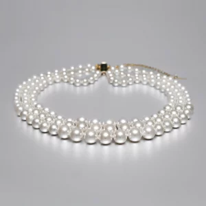 Perlencollier Margaret eclat Joaillerie Schmuck München